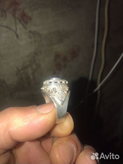 Кольцо серебро 925