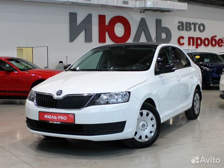 Skoda Rapid 1.6 МТ, 2017, 207 600 км