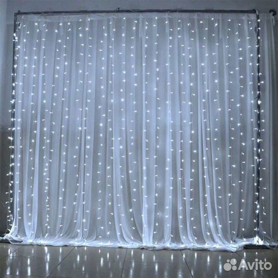 Гирлянда штора
