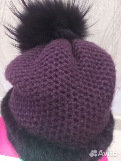 Шапка норковая