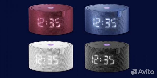 Яндекс Станция Мини Плюс с часами