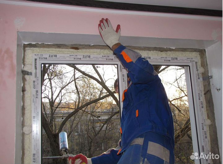 Остекление окон и балконов пвх