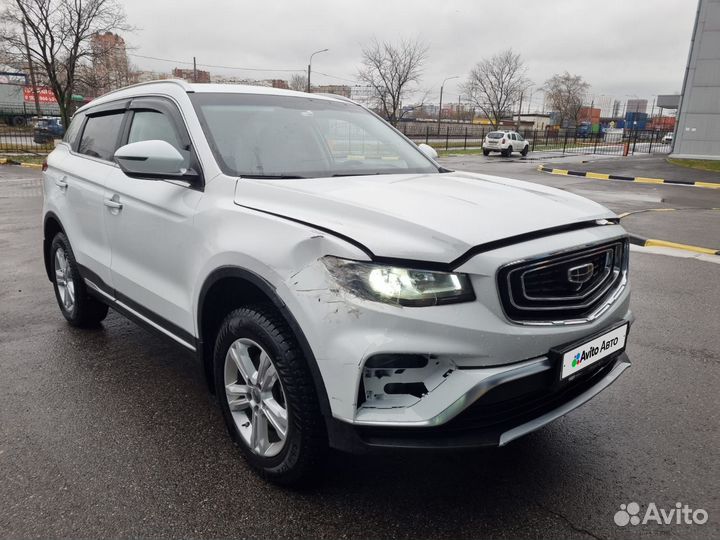 Geely Atlas Pro 1.5 AT, 2023, битый, 20 086 км