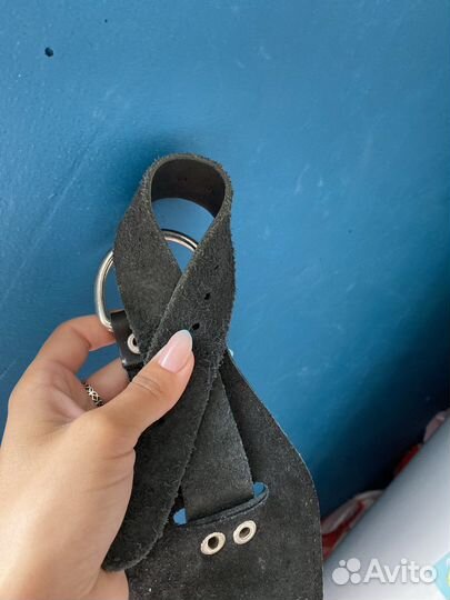 Манжета для ног натуральная кожа