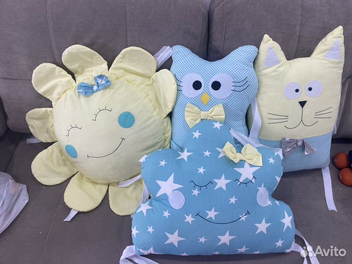 Продам бортики в кроватку