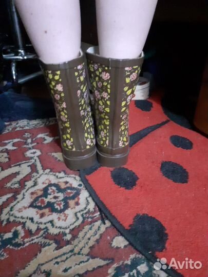 Сапоги резиновые женские 41