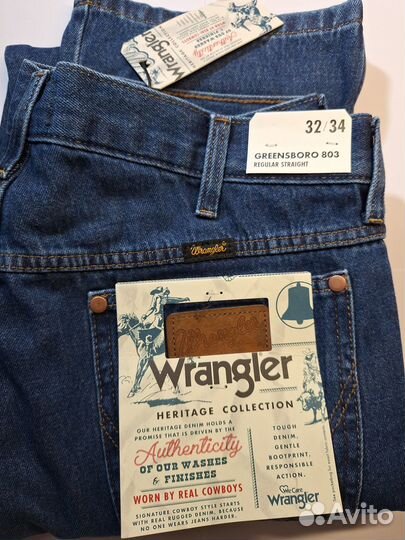 Wrangler Greensboro 803 Regular р.W32 L34, W44 L34