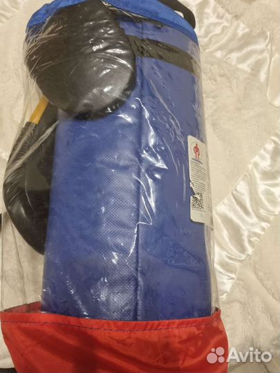 Набор детский боксерский груша+перчатки б/у