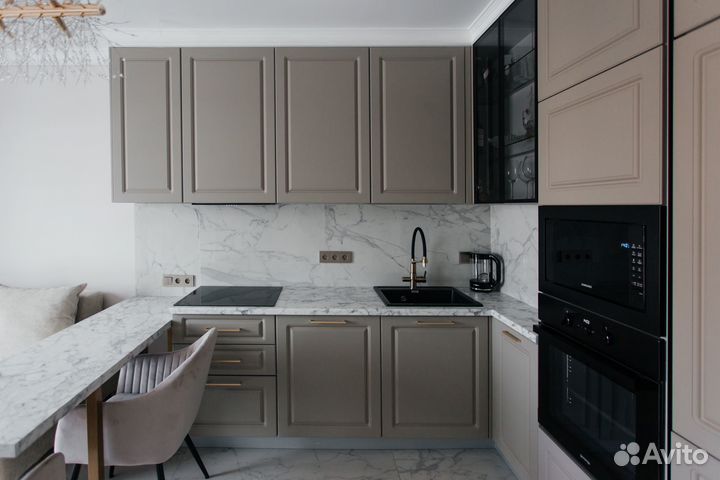 Прямая кухня «Веста» + духовка в подарок