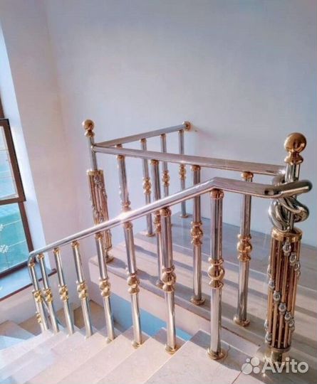 Перила, поручни из нержавеющей стали