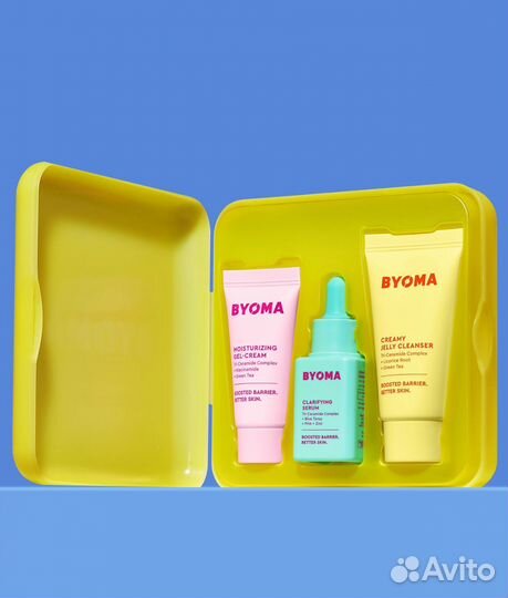 Byoma So Clear Set Набор (умывалка+сыворотка+крем)