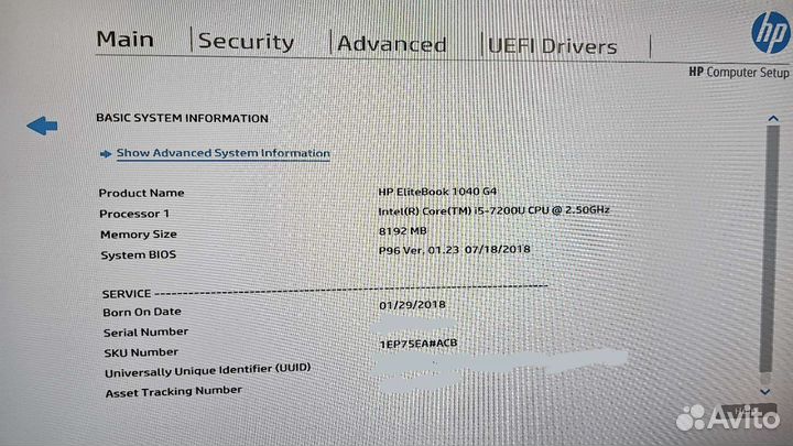Продам da0y0umbad0 Rev D i5 7200u 8gb