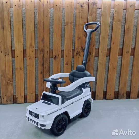 Толокар с родительской ручкой