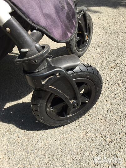 Коляска 2 в 1 Indigo эко кожа