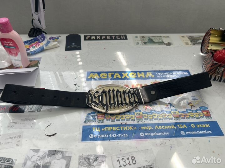 Ремень y2k dsquared оригинал
