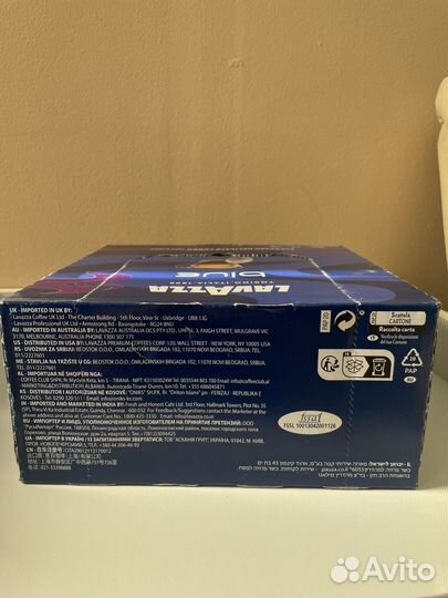 Капсулы для кофемашины Lavazzo blue