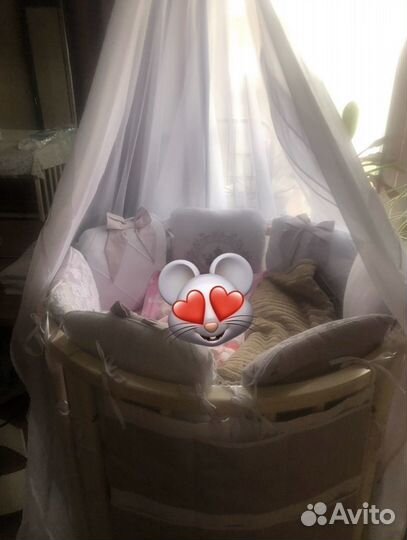 Держатель для балдахина в кроватку