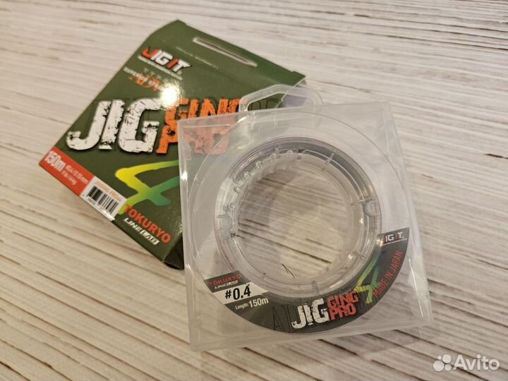 Шнур Jig It x Tokuryo JiggingPro X4 #2.0/150m/13.5