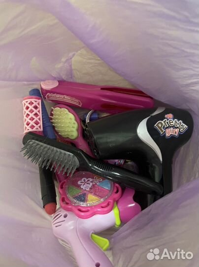 Детские игрушки пакетом для девочки