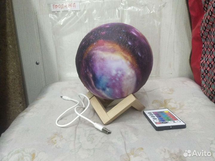 3D moon lamp