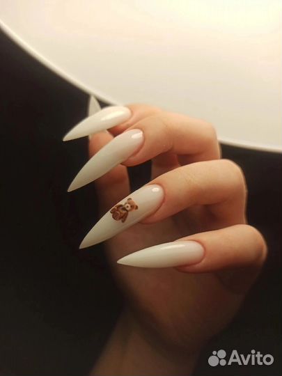 Наращивание ногтей покрытие гель лак маникюр