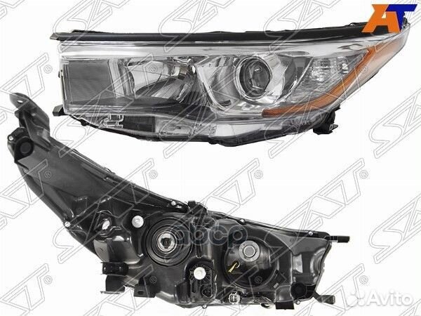 Фара toyota highlander 13-16 LH галоген