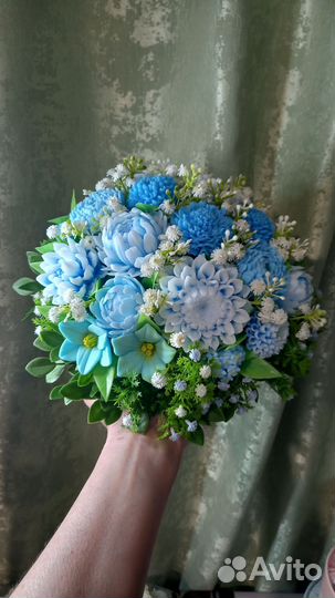 Букет из мыльной основы