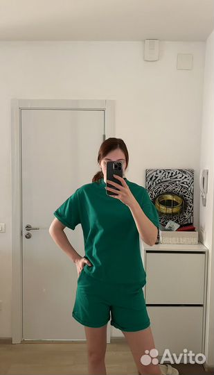 Костюм шорты и футболка