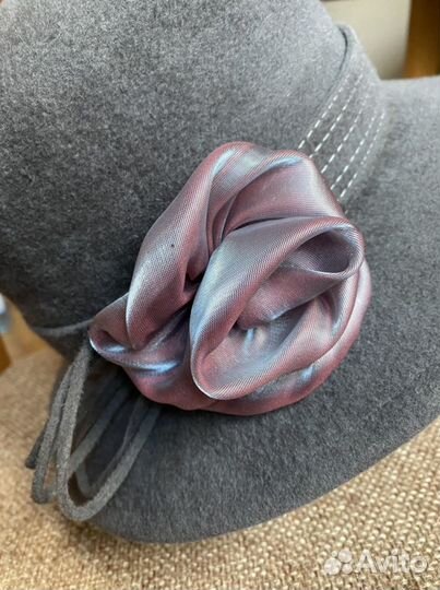 Шляпа фетровая женская