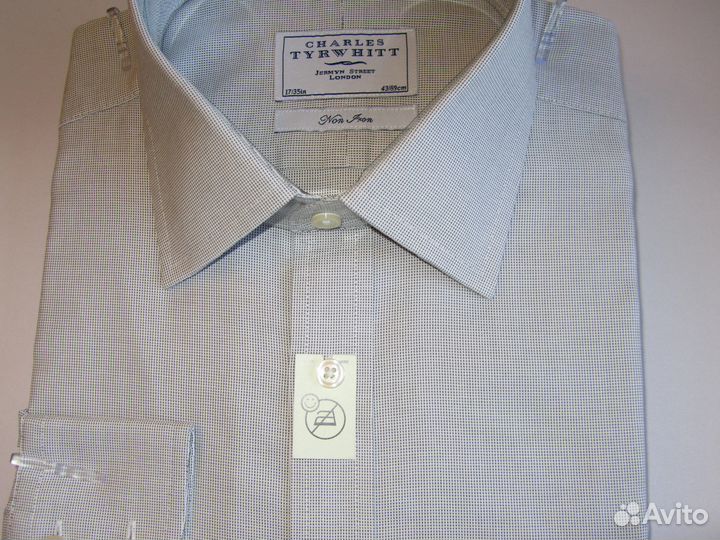 Рубашка charles tyrwhitt classic ворот 43\89