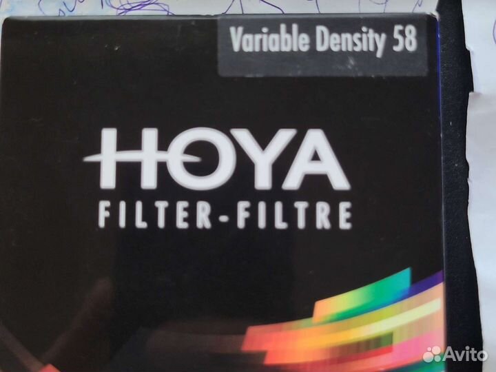 Nd переменный фильтр 58 Hoya