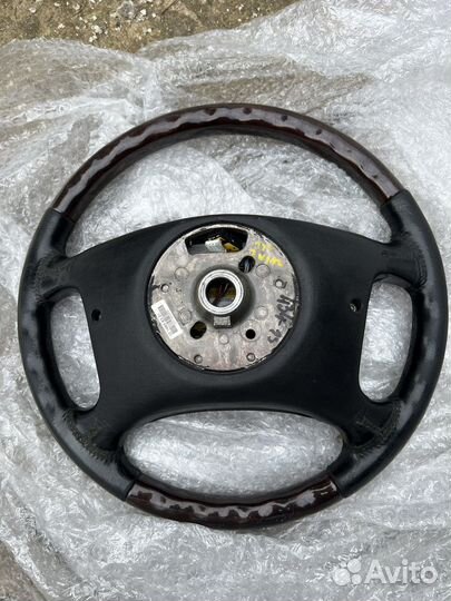 Деревянный руль бмв е39 рест