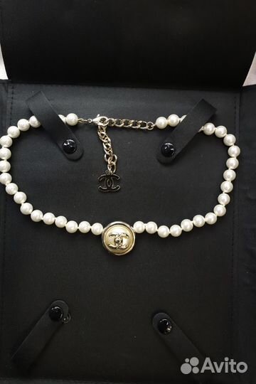 Бусы колье Chanel