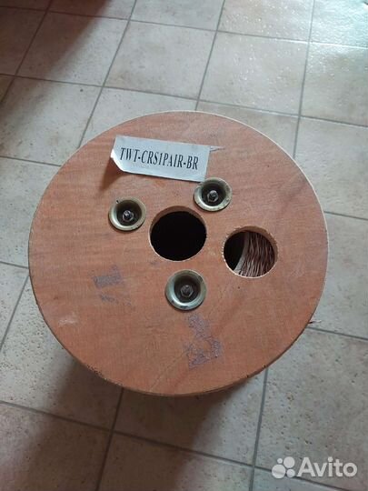 Кабель витая пара UTP 1 кросс-пара TWT-CRS1pair-BR