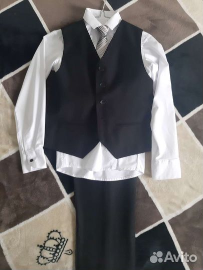 Школьный костюм для мальчика 140