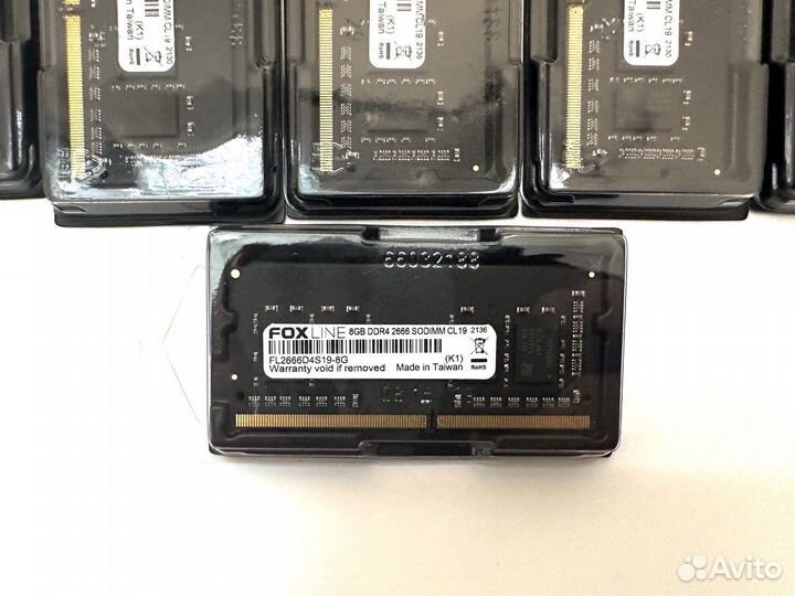 Оперативная память sodimm ddr4 8 Гб 2666