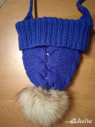 Шапка зимняя детская