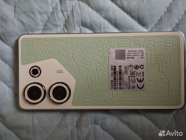 TECNO Camon 20, 8/256 ГБ