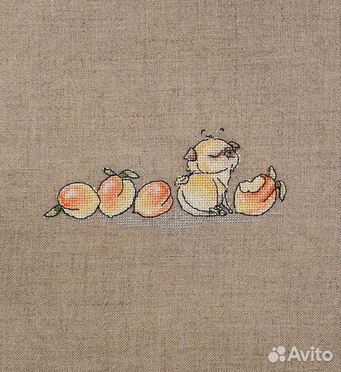 Вышитые Мопсы