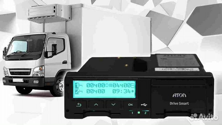 Тахограф Atol, с подключением и гарантией