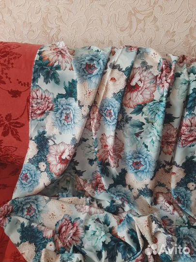 Шёлк плательный (стрейч) ненатуральный