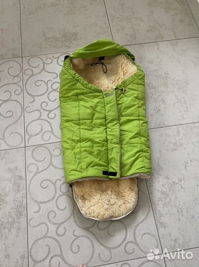 Продам зимний конверт в коляску