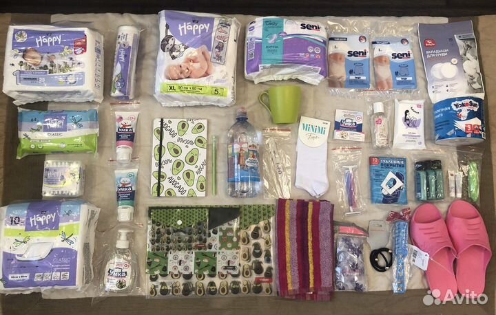 Готовая сумка в роддом