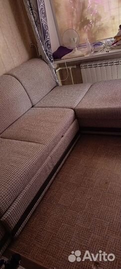 Большой угловой диван бу