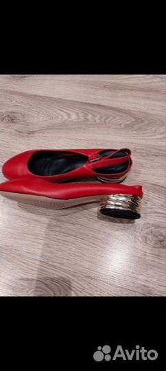 Балетки натуральная кожа 39 размер