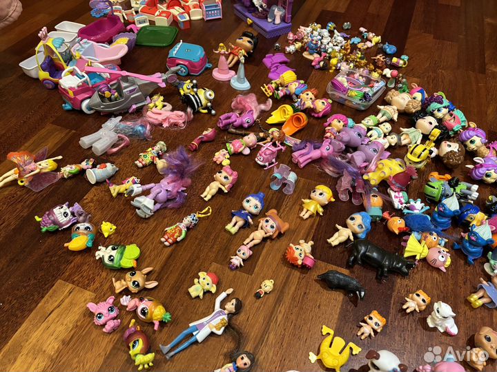 Куклы фигурки мебель для кукол типа лол