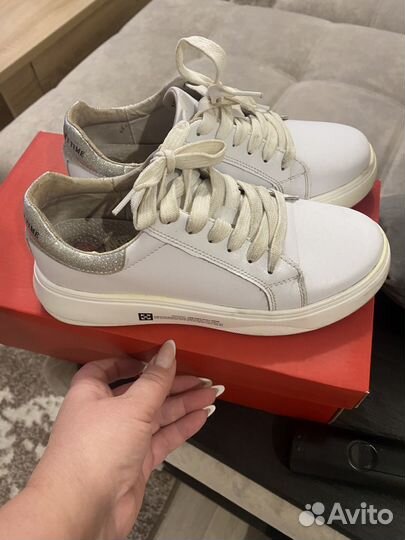 Кеды женские 37 размер натуральная кожа бу