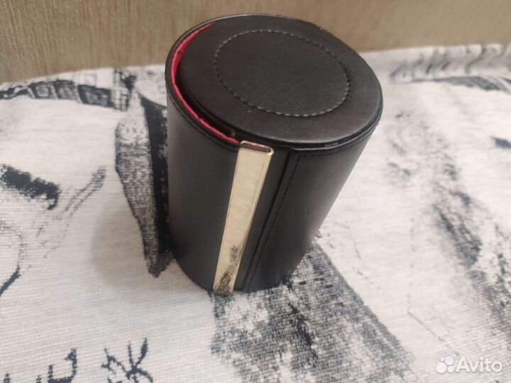 Новый чехол для галстуков кожаный