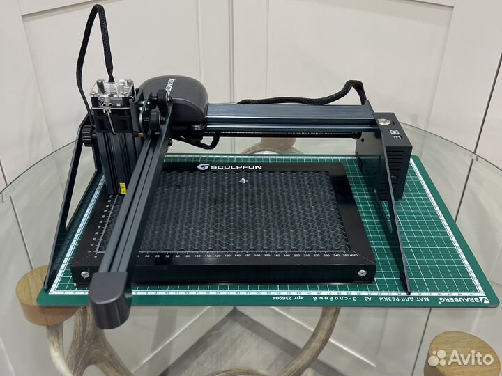 Лазерный гравер atomstack P7 M30 с камерой