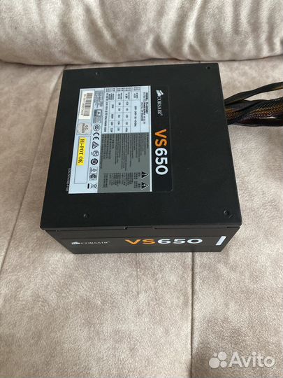 Блок питания corsair vs650